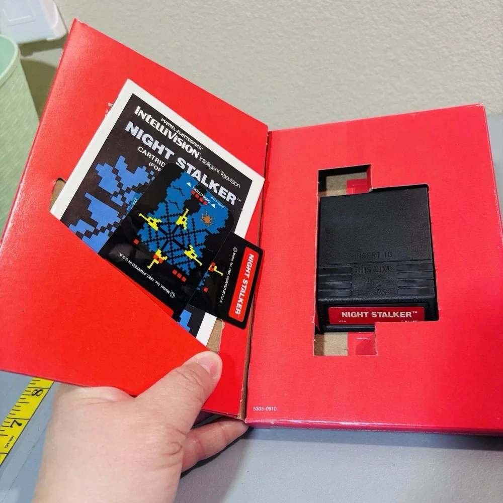 Night Stalker Intellivision, 1982 Video Game Complete In Box Clean